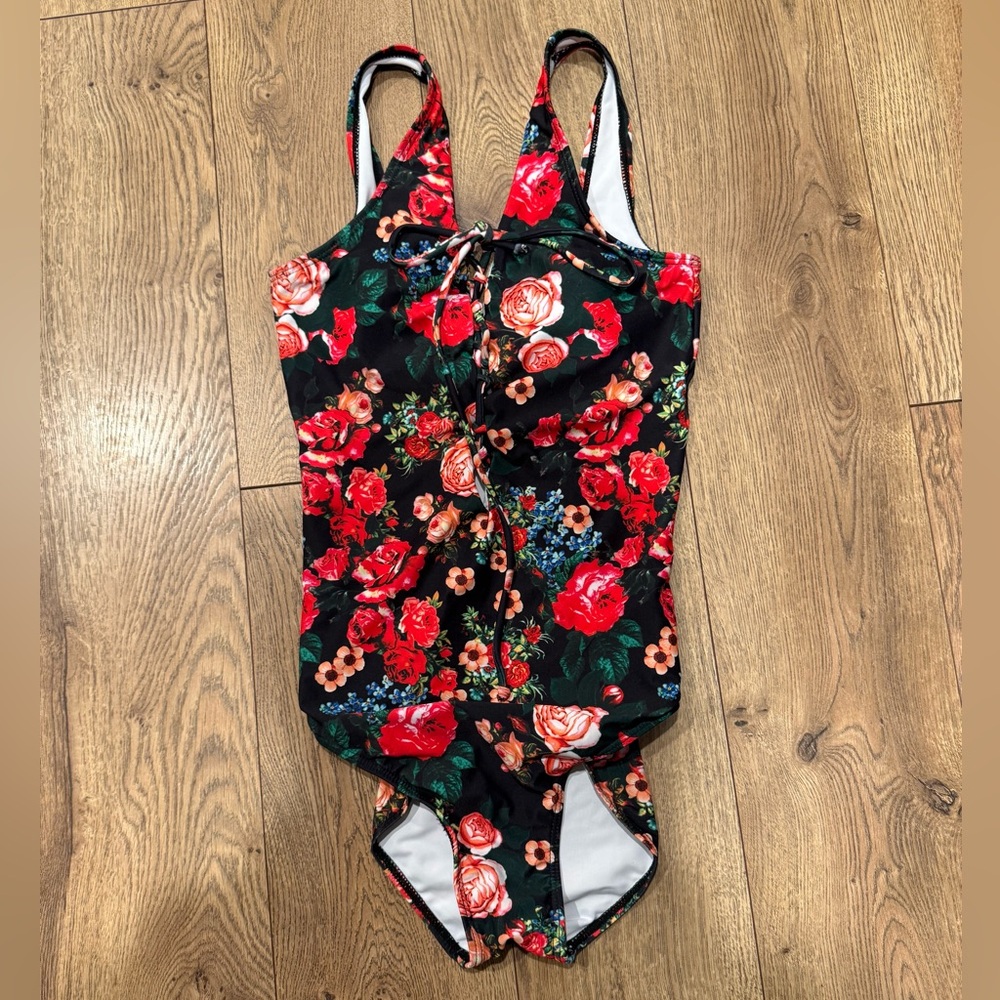 Women’s Floral One-Piece Swimsuit